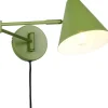Läslampor<Trio Lighting Cosima Vägglampa E14 grön