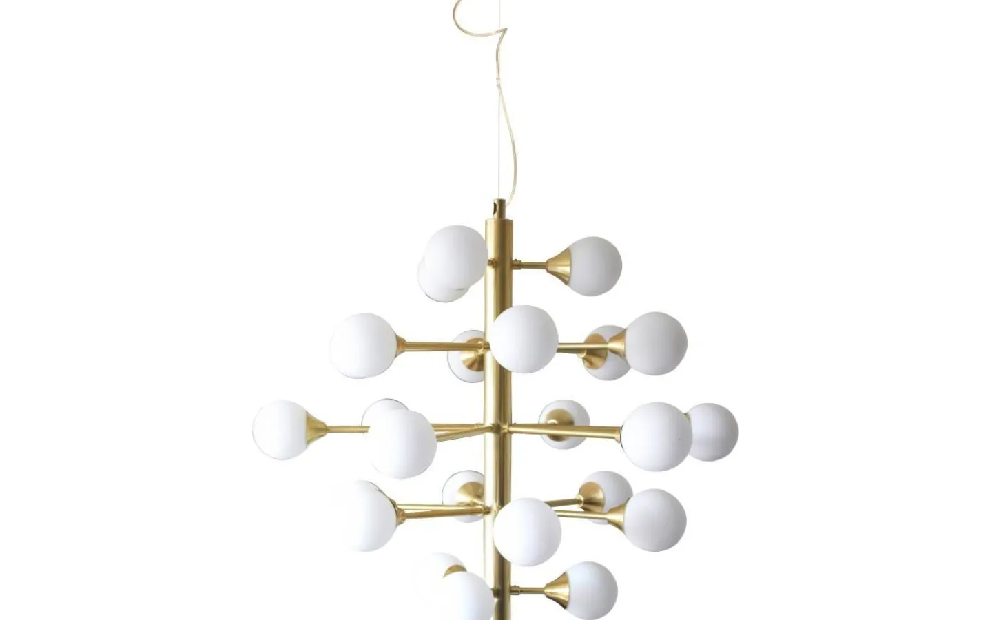 Kök & Matplats<Aneta Cosmos Taklampa 69cm 24L Mässing/Opal