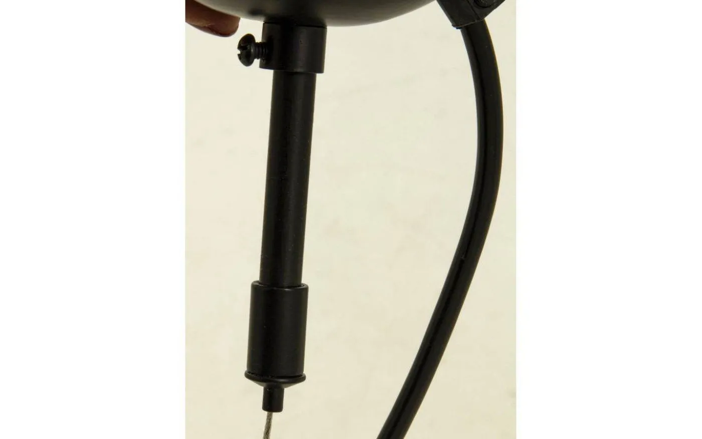 Cosmos Taklampa 52cm 12L Svart/Rök