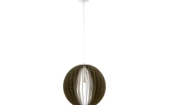 Stora Taklampor Ø50-69 Cm<Eglo Cossano Taklampa 50cm Mörkbrun