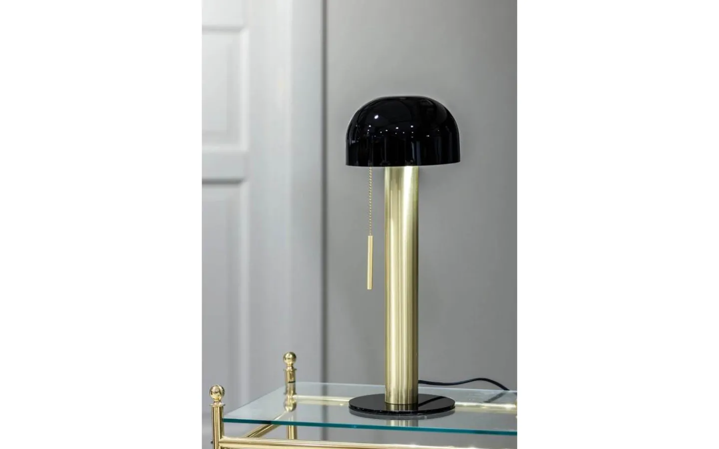 Bordslampor<Markslojd Costa Bordslampa 46cm Svart/Borstad Mässing