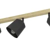Eglo Cotorro Takspotlight 84cm Brun* Avlånga Takspotlights|Takspot Med 3 Lampor