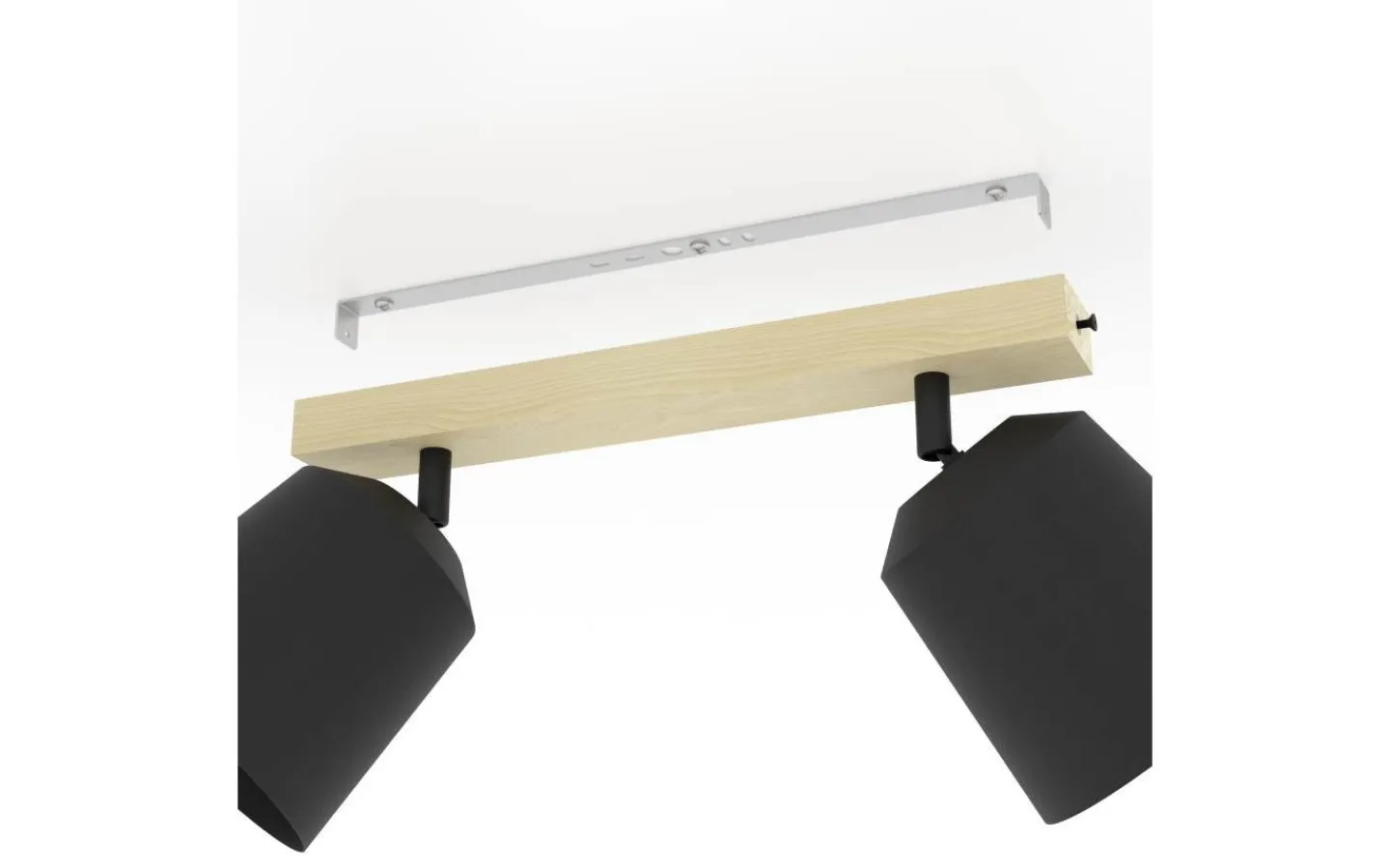 Eglo Cotorro Takspotlight 54cm Brun* Avlånga Takspotlights|Takspot Med 2 Lampor