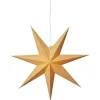 Cotton Julstjärna 60cm Guld