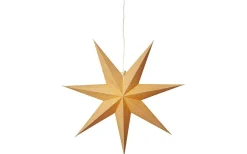 Cotton Julstjärna 60cm Guld