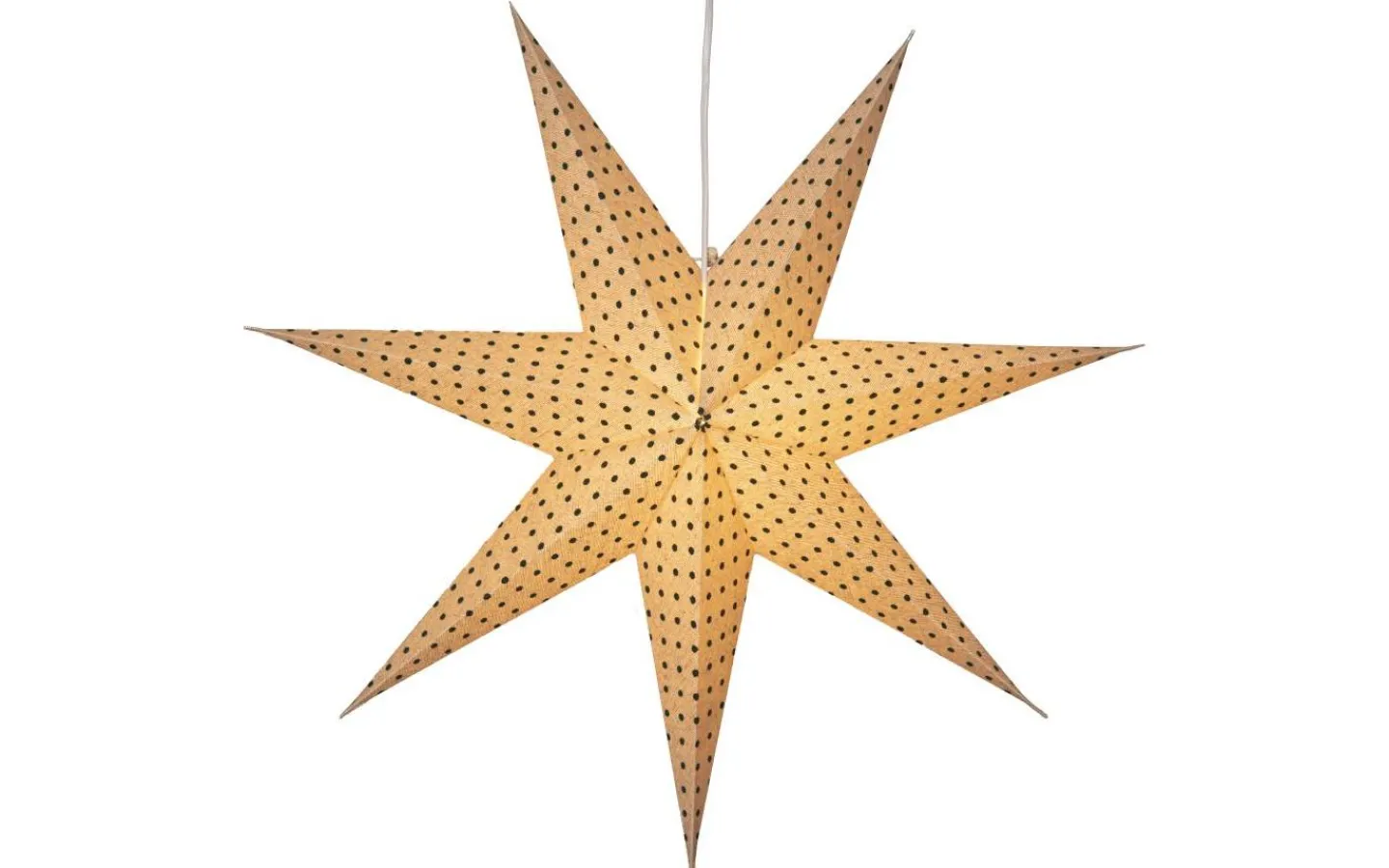 Star Trading Cotton Julstjärna Prickar 60cm Grön* Visa Alla Julstjärnor|Julstjärnor Utan Sladd