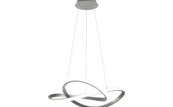 Reality Course Takpendel LED i borstat stål 4000K* Stora Taklampor Ø50-69 Cm