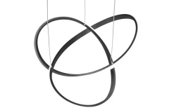 Stora Taklampor Ø50-69 Cm<Reality Course Takpendel LED mattsvart 4000K