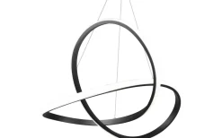 Stora Taklampor Ø50-69 Cm<Reality Course Takpendel LED mattsvart 4000K