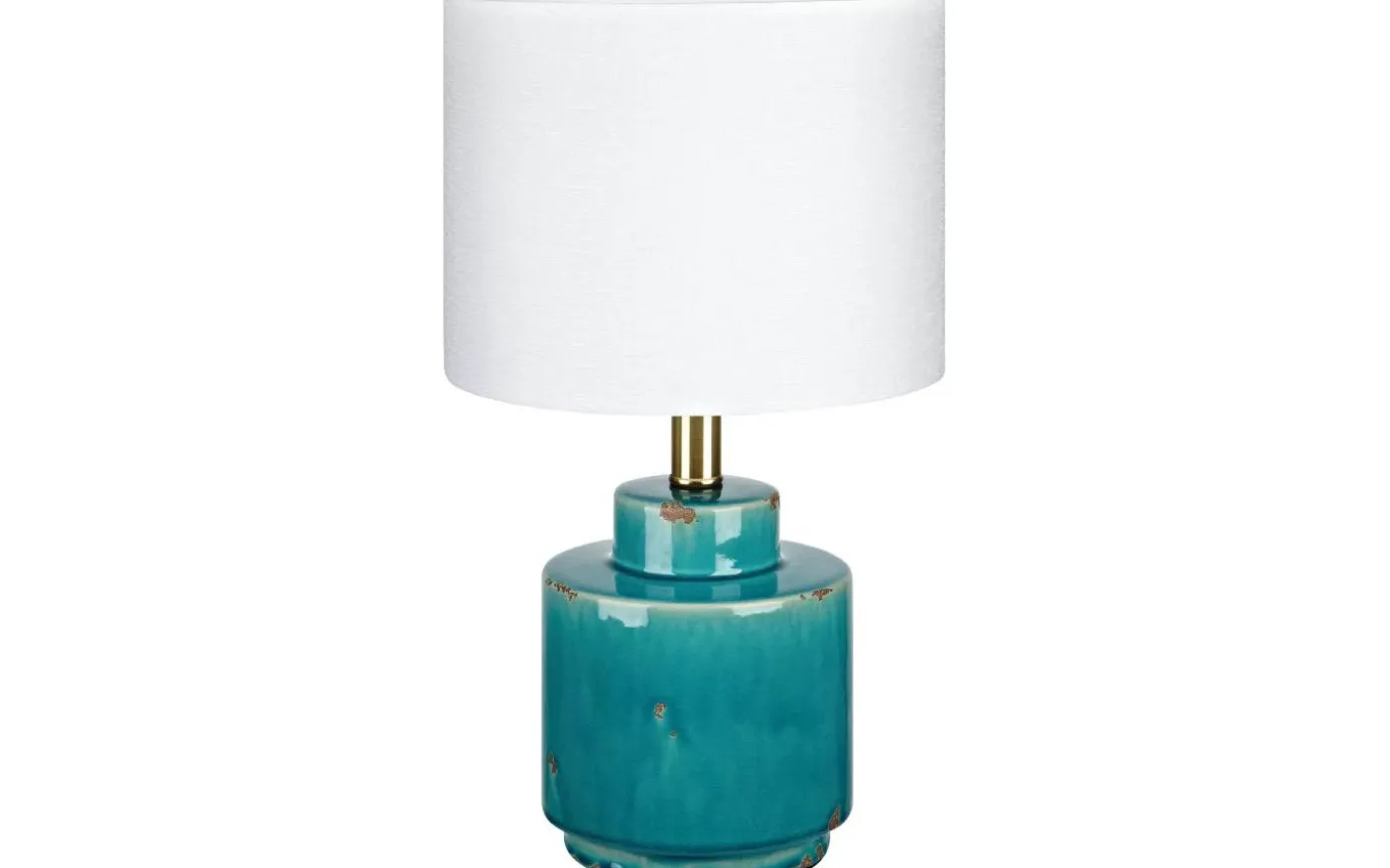 Cous Bordslampa 42cm Antikblå/Vit