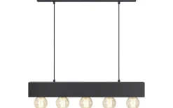 Avlånga Taklampor<Markslojd Couture Taklampa 80cm Svart