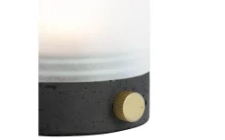 Ljuslyktor<Dyberg Larsen Cozy Uppladdningsbar Lykta 21cm LED 2700K Grå