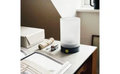 Ljuslyktor<Dyberg Larsen Cozy Uppladdningsbar Lykta 21cm LED 2700K Grå