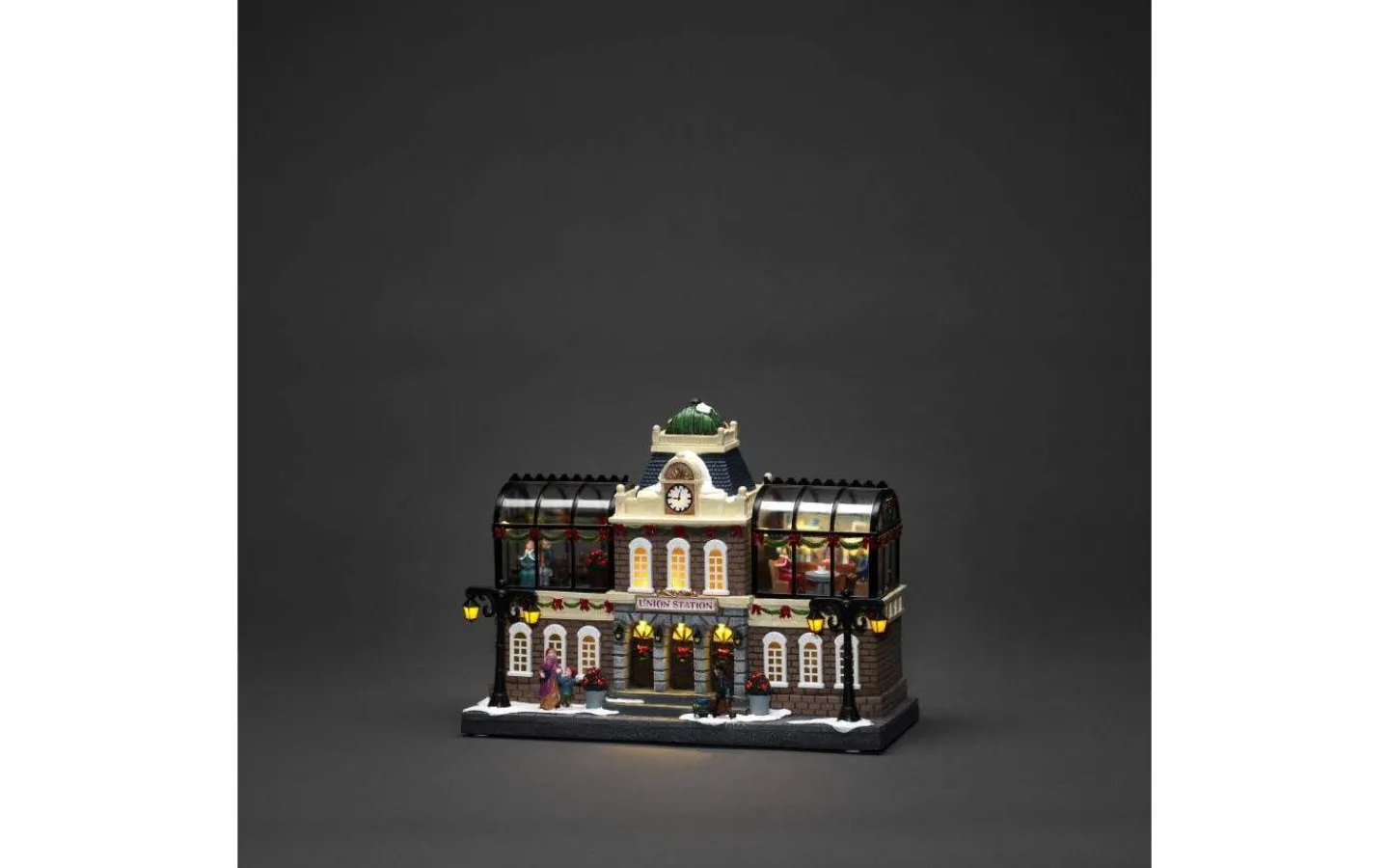 Julbyar Och Figurer<Konstsmide Cozyland Batteridriven Juldekoration Tågstation