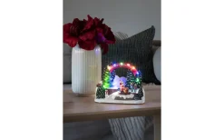 Julbyar Och Figurer<Konstsmide Cozyland Batteridriven Mekanisk Juldekoration Tomte&Barn
