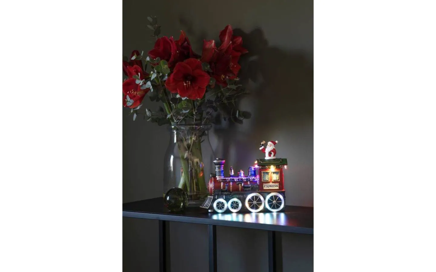 Konstsmide Cozyland Batteridriven Mekanisk Juldekoration Tåg* Julbyar Och Figurer