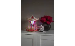 Julbyar Och Figurer<Konstsmide Cozyland Batteridriven Mekanisk Juldekoration Karusell