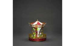 Julbyar Och Figurer<Konstsmide Cozyland Batteridriven Mekanisk Juldekoration Karusell