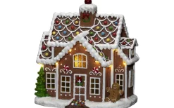 Julbyar Och Figurer<Konstsmide Cozyland Batteridriven Pepparkakshus