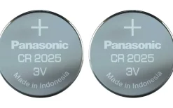 CR2025-batteri, Lithium 3V, 2-pack