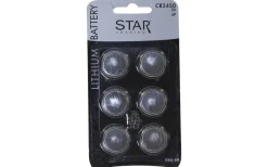 Star Trading CR2450-batteri, Lithium 3V, 6-pack* Batterier