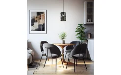 Cremella Fönsterlampa 18cm Svart