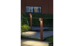 Konstsmide Cremona Pollare LED 8W 3000K 1m Rost IP54* Pollare & Grindlyktor