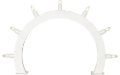 Visa Alla Adventsljusstakar|Adventsljusstakar 31-60 Cm<Star Trading Crisp Adventsljusstake 33cm Vit