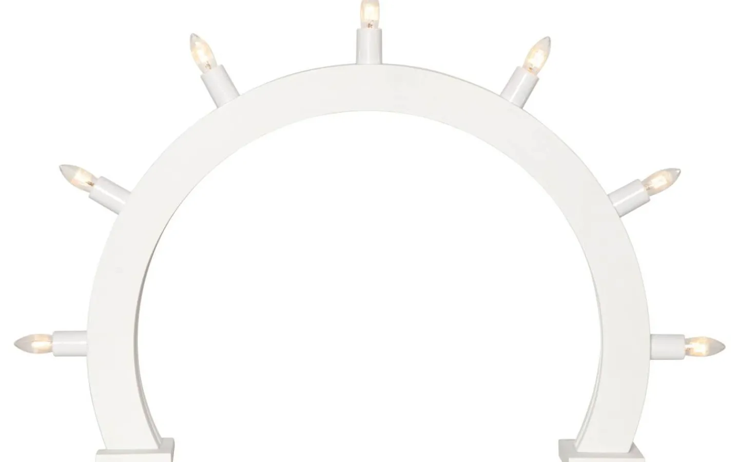 Visa Alla Adventsljusstakar|Adventsljusstakar 31-60 Cm<Star Trading Crisp Adventsljusstake 33cm Vit