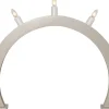 Visa Alla Adventsljusstakar|Adventsljusstakar 31-60 Cm<Star Trading Crisp Adventsljusstake 33cm Beige