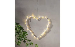 Crispy Heart Hängande Dekoration Vit