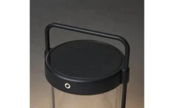 Uppladdningsbara Lampor Utomhus|Uppladdningsbara Lampor Utomhus<Konstsmide Crotone Solcell + USB 30cm Svart IP54