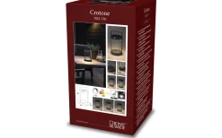 Uppladdningsbara Lampor Utomhus|Uppladdningsbara Lampor Utomhus<Konstsmide Crotone Solcell + USB 30cm Svart IP54