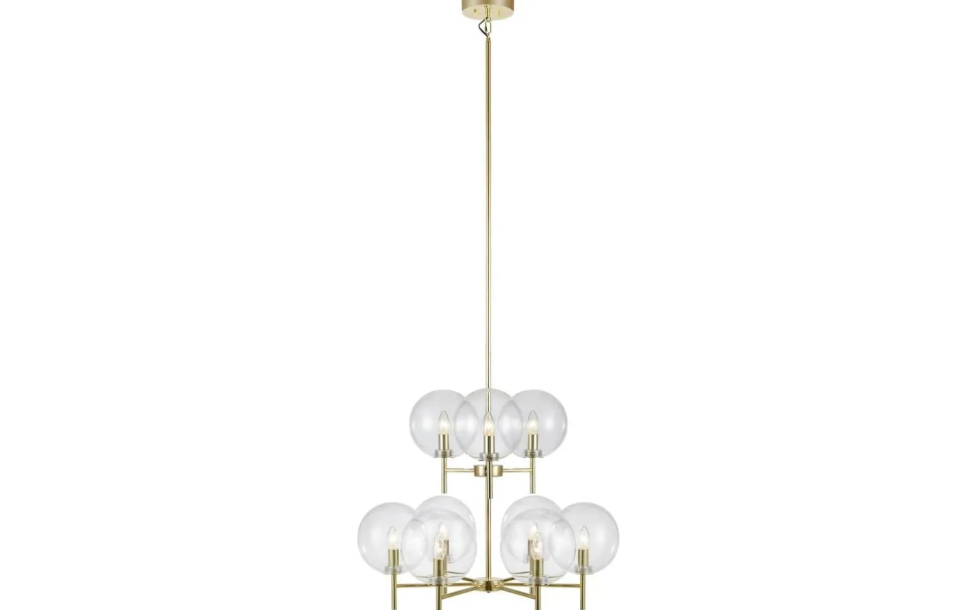 Crown Takkrona Mässing /Klar