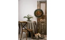 Crystal Julstjärna 50cm Grön/Guld