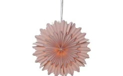 Exklusiva Pappersstjärnor|Visa Alla Julstjärnor<Star Trading Crystal Julstjärna 50cm Rosa