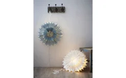 Exklusiva Pappersstjärnor|Visa Alla Julstjärnor<Star Trading Crystal Julstjärna 50cm Vit