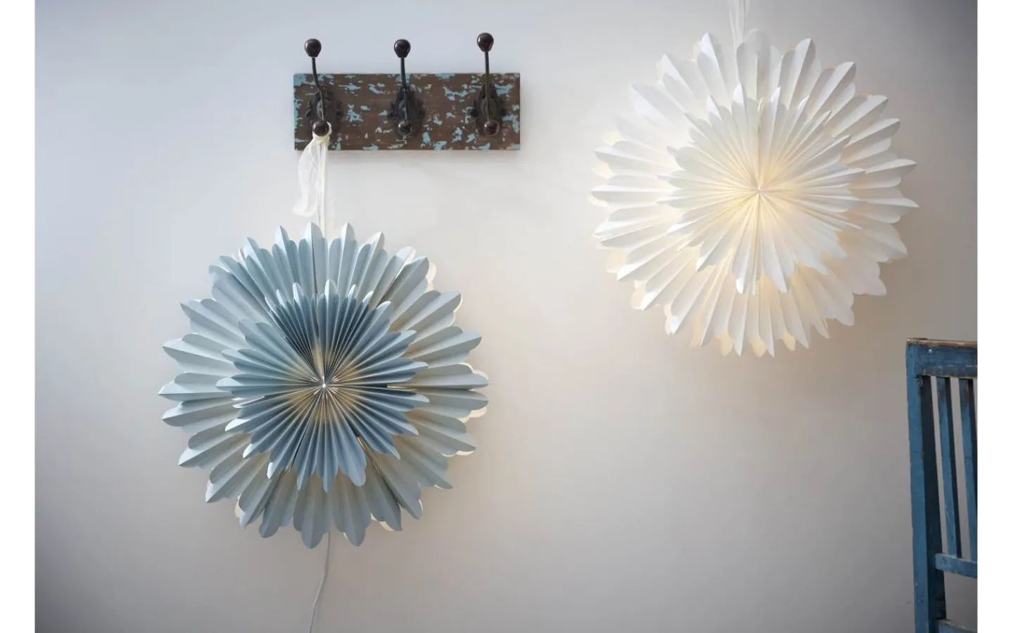 Exklusiva Pappersstjärnor|Visa Alla Julstjärnor<Star Trading Crystal Julstjärna 50cm Vit