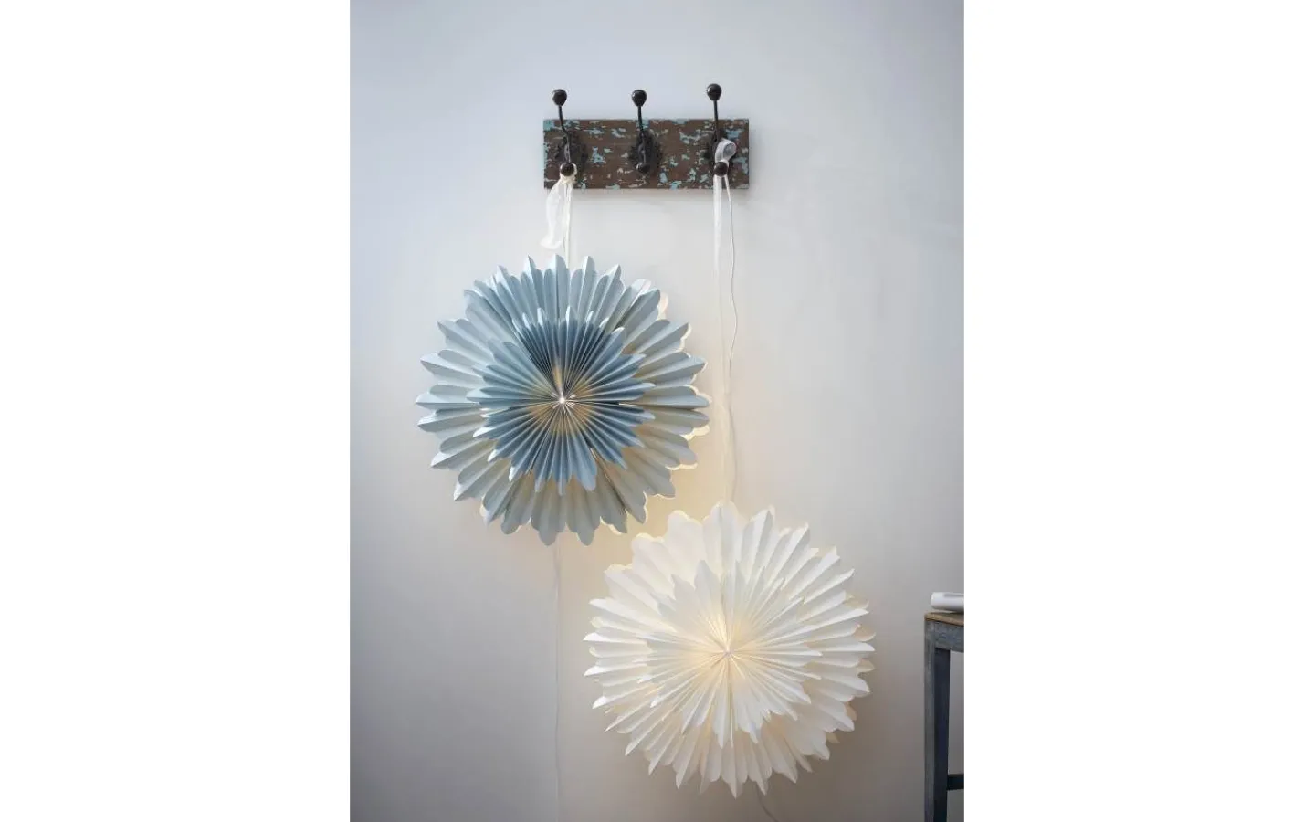 Exklusiva Pappersstjärnor|Visa Alla Julstjärnor<Star Trading Crystal Julstjärna 50cm Vit