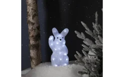 Batteri Julpynt Utomhus<Star Trading Crystalo Batteridriven Utomhusdekoration 29cm Vit IP44