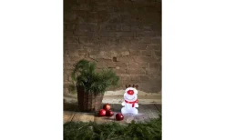 Julpynt Utomhus<Star Trading Crystalo Rudolf 28cm LED IP44