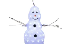 Crystalo Snögubbe 38cm LED IP44