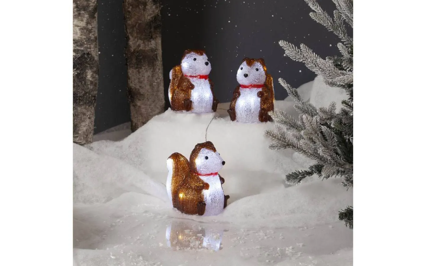 Star Trading Crystalo Utomhusdekoration 120cm Brun IP44* Julpynt Utomhus