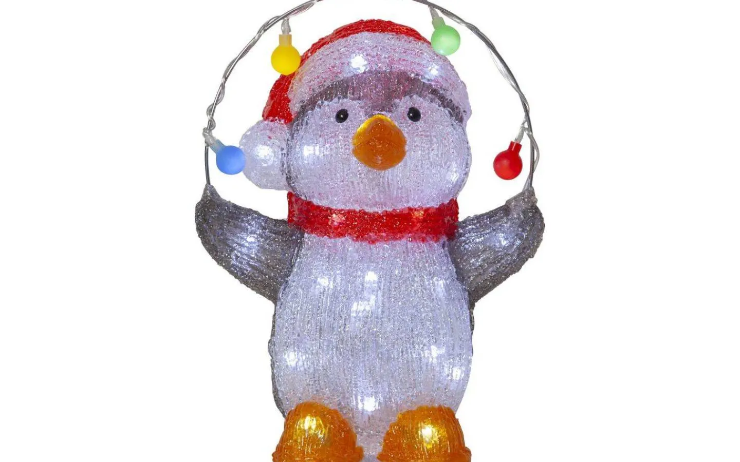 Julpynt Utomhus<Star Trading Crystalo Utomhusdekoration 30cm Multifärgad IP44