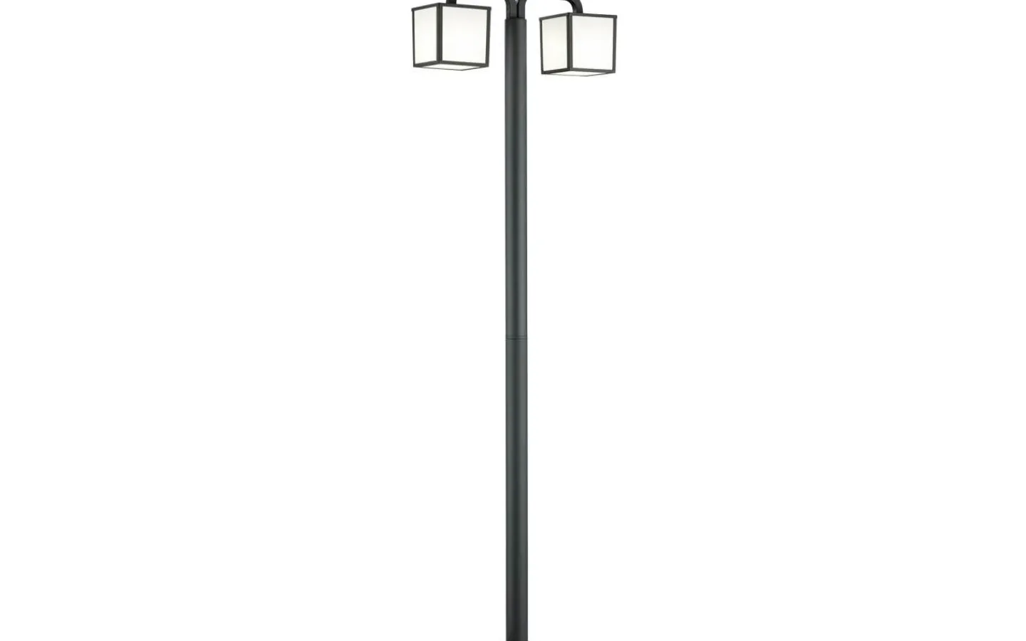 Kompletta Stolplyktor<Trio Lighting Cubango Stolplykta 200cm E27 antracit IP54