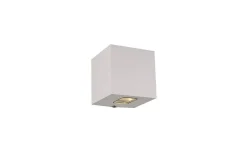 Hidealite Cube II Vägglampa LED 3000K 7,2W Vit IP65* Upp & Nedljus Lampor