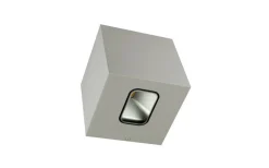 Cube II Vägglampa LED 3000K 7,2W Grå IP65