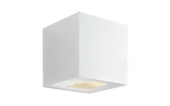 Hidealite Cube XL I Vägglampa LED 3000K 12,5W Vit IP65* Upp Eller Nedljus Lampor