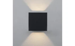 Cube XL II Vägglampa LED 3000K 25W Antracit IP65