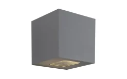 Hidealite Cube XL II Vägglampa LED 3000K 25W Grå IP65* Upp & Nedljus Lampor